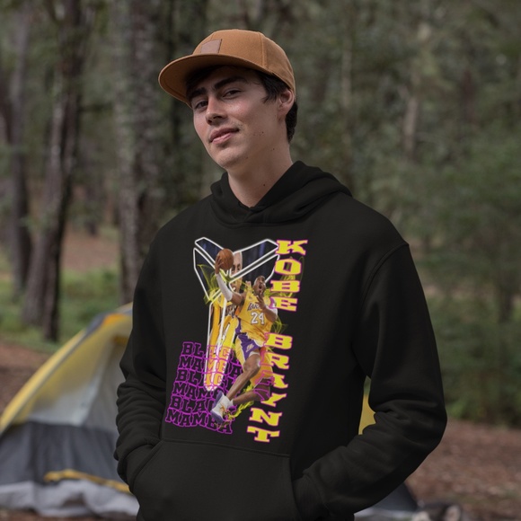 BLACK MAMBA KOBE;  BE THE BEST VERSION OF YOURSELF:: UNISEX CUSTOM HOODIE - Picture 6 of 8